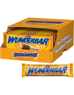 Wunderbar Erdnuss Karamell Riegel 12 x 5er 185g 2
