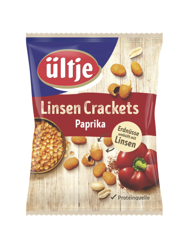 Ültje Linsen Crackets Paprika 12 x 110g