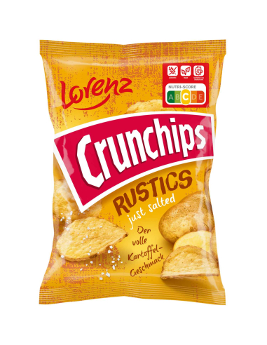 Lorenz Crunchips Rustics Salz 12 x 110g