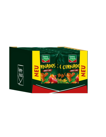 Funny-Frisch Cornados Sweet Chili 16 x 80g