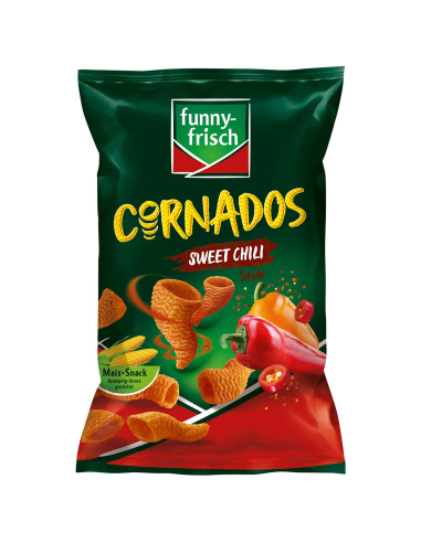 Funny-Frisch Cornados Sweet Chili 16 x 80g