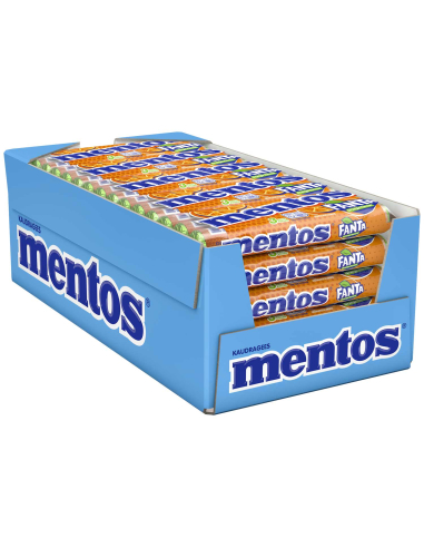 Mentos Fanta Orange 25 x 3er 38g