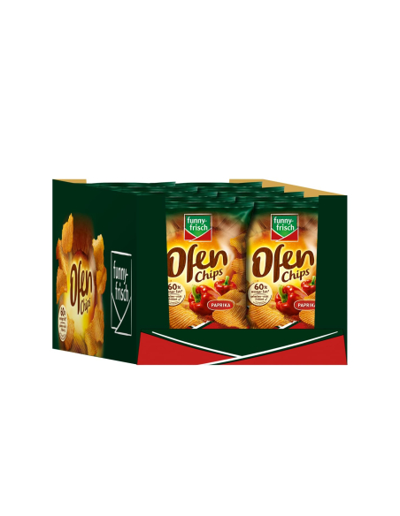 Funny-Frisch Ofenchips Paprika 10 x 125g
