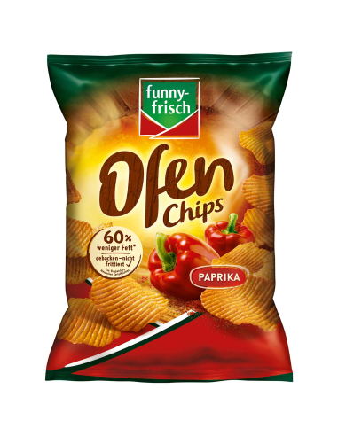 Funny-Frisch Ofenchips Paprika 10 x 125g