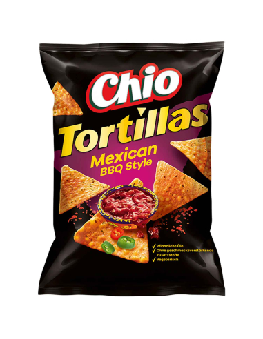 Chio Tortillas Mexican BBQ 12 x 110g