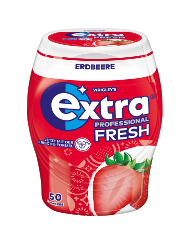 Wrigley´s Extra Professional Fresh Erdbeere 12 x 50er