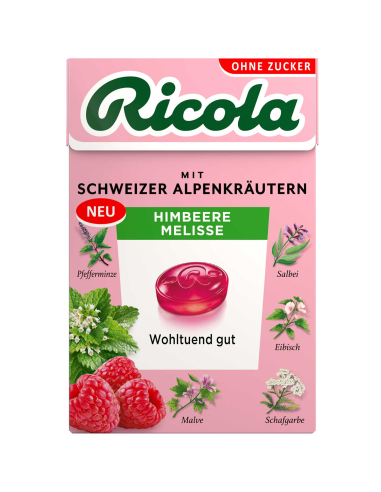 Ricola Himbeere Melisse 10 x 50g