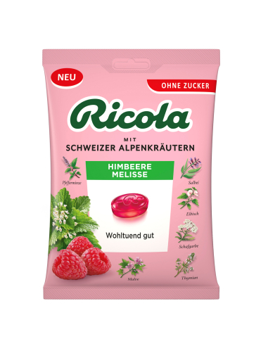 Ricola Himbeere Melisse 18 x 75g