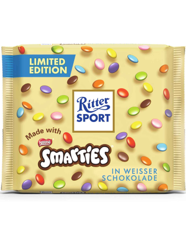 Ritter Sport Smarties in weisser Schokolade 12 x 100g