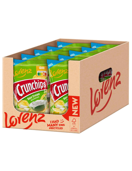 Lorenz Crunchips Sour Cream 20 x 150g