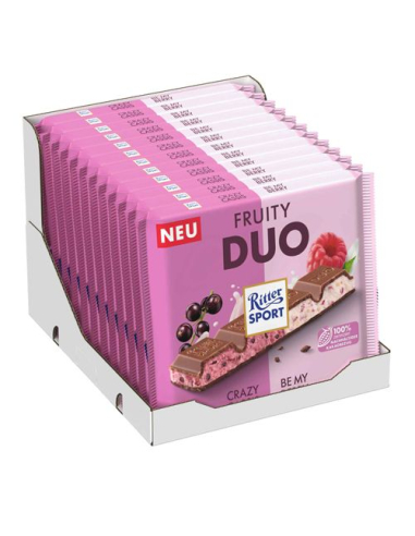 Ritter Sport Fruity Duo 12 x 218g