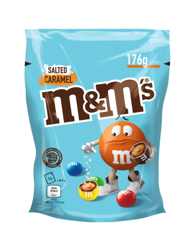 M&M´s Salted Caramel 27 x 176g