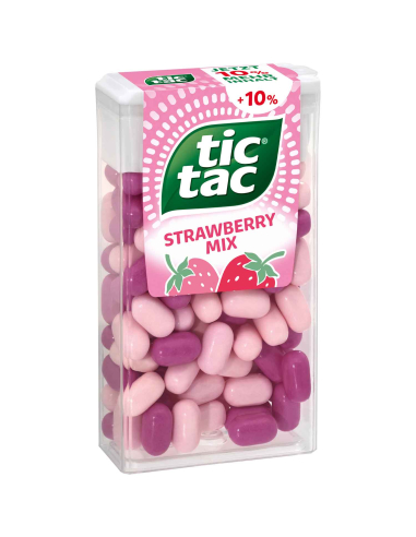 Tic Tac Strawberry Mix 16 x 110er 54g