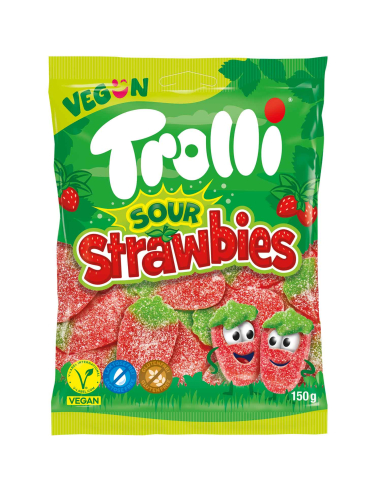 Trolli Sour Strawbies 21 x 150g