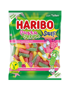 Haribo Pasta Penne Sauer Vegan 16 x 160g