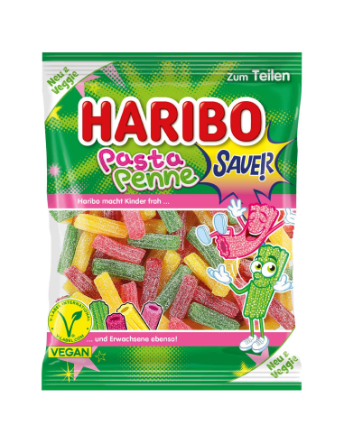 Haribo Pasta Penne Sauer Vegan 16 x 160g