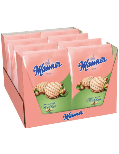 Manner Haselnuss Törtchen 8 x 400g