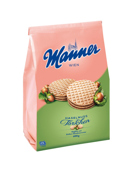 Manner Haselnuss Törtchen 8 x 400g