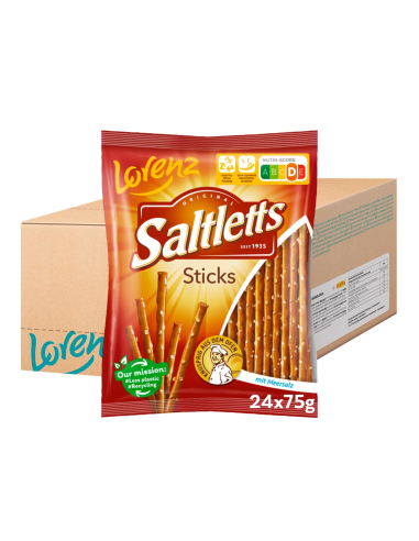 Lorenz Saltletts Sticks 24 x 75g