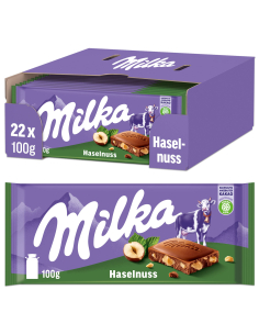 Milka Haselnuss 22 x 100g 2