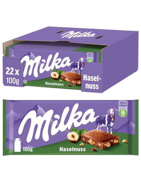 Milka Haselnuss 22 x 100g