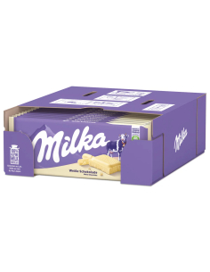 Milka Weiße Schokolade 24 x 90g 2