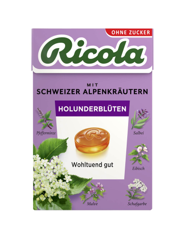 Ricola Holunderblüten 10 x 50g