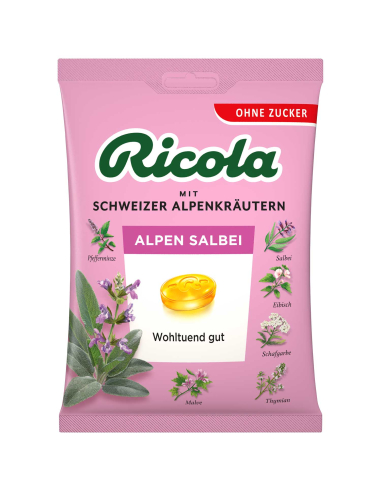 Ricola Alpen Salbei 18 x 75g