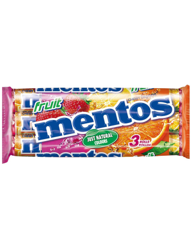 Mentos Frucht 25 x 3er 38g