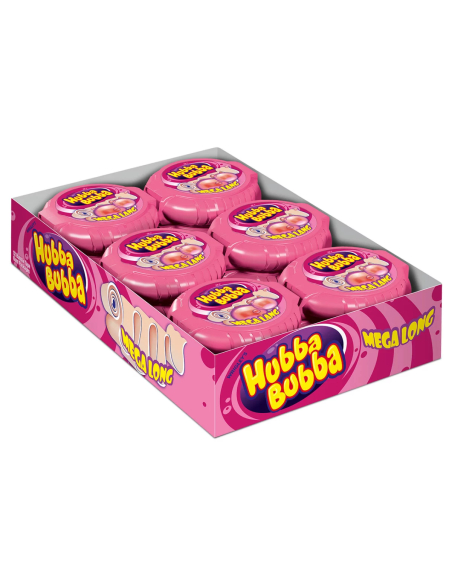 Hubba Bubba Bubble Tape Fancy Fruit 12 x 56g