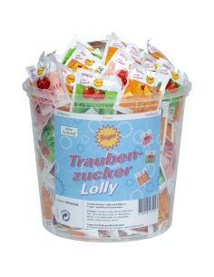 Frigeo Traubenzucker Lollys 100er