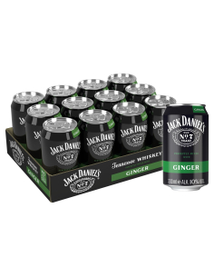 Jack Daniel´s Ginger 10% 12 x 330ml DPG 2