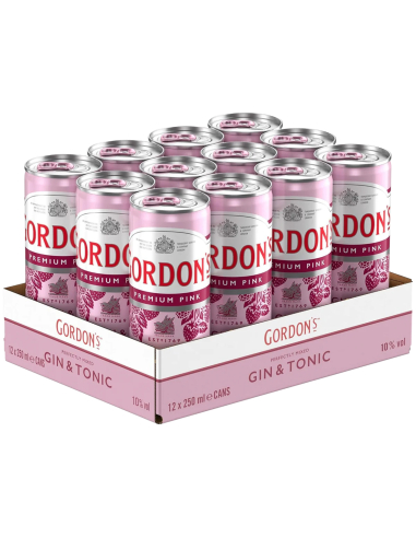 Gordon´s Pink Gin & Tonic 10% 12 x 250ml DPG
