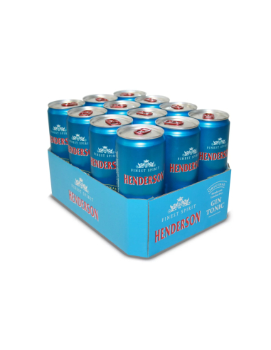 Henderson Gin Tonic 10% 12 x 330ml DPG