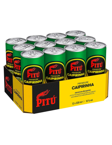 Pitu Caipirinha 10% 12 x 330ml DPG