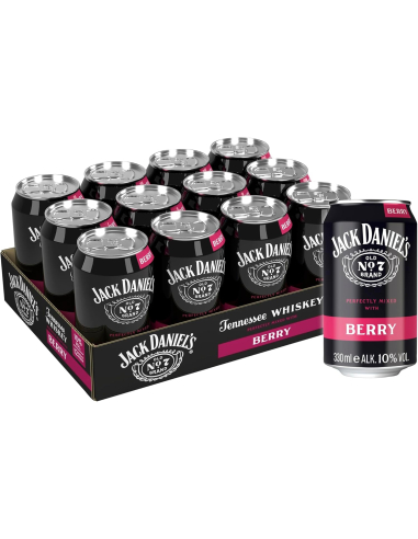 Jack Daniel´s Berry 10% 12 x 330ml DPG