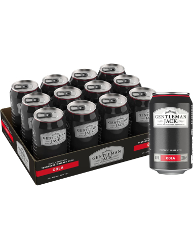 Gentleman Jack Cola 10% 12 x 330ml DPG