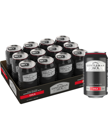Gentleman Jack Cola 10% 12 x 330ml DPG