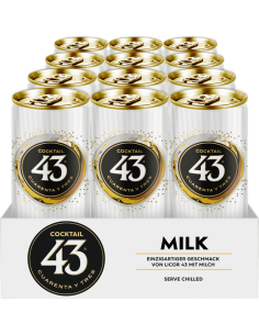 Cocktail 43 Milk 10% 12 x 250ml DPG 2