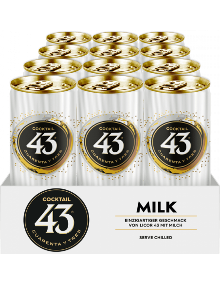 Cocktail 43 Milk 10% 12 x 250ml DPG