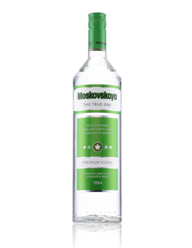 Moskovskaya Vodka 38 % 6 x 0,50l