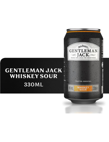 Gentleman Jack Whiskey Sour 10% 12 x 330ml DPG