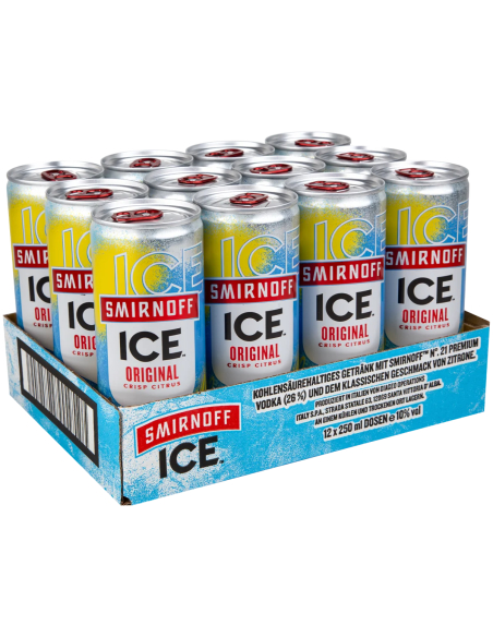 Smirnoff Ice 10% 12 x 250ml DPG