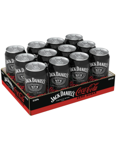 Jack Daniel´s Coca Cola Zero 10% 12 x 330ml DPG 2