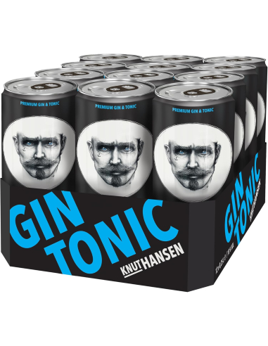 Knut Hansen Gin Tonic 10% 12 x 250ml DPG