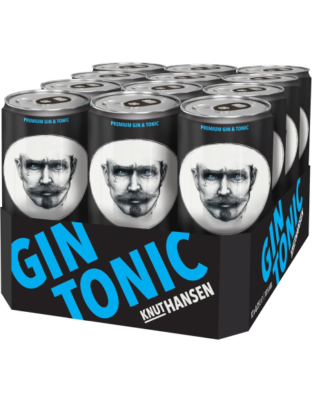 Knut Hansen Gin Tonic 10% 12 x 250ml DPG