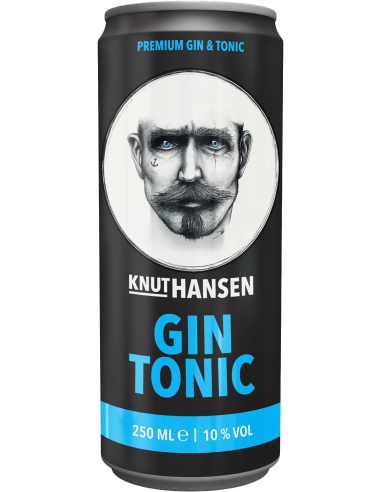 Knut Hansen Gin Tonic 10% 12 x 250ml DPG