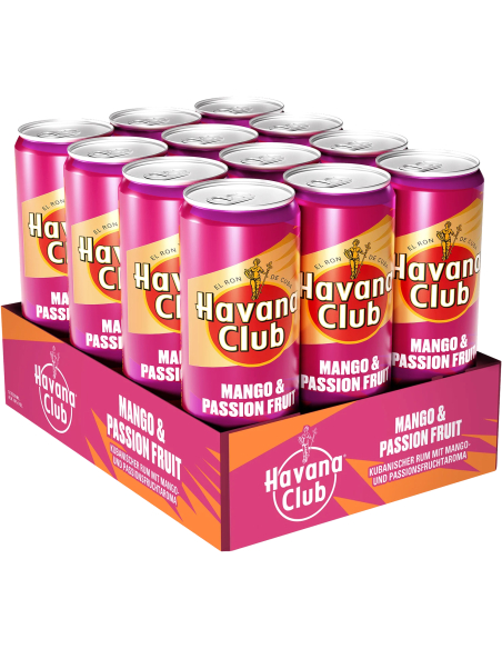Havana Club Mango Passionsfrucht 10% 12 x 330ml DPG