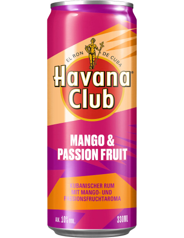 Havana Club Mango Passionsfrucht 10% 12 x 330ml DPG