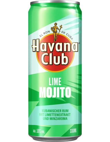 Havana Club Lime Mojito 10% 12 x 330ml DPG